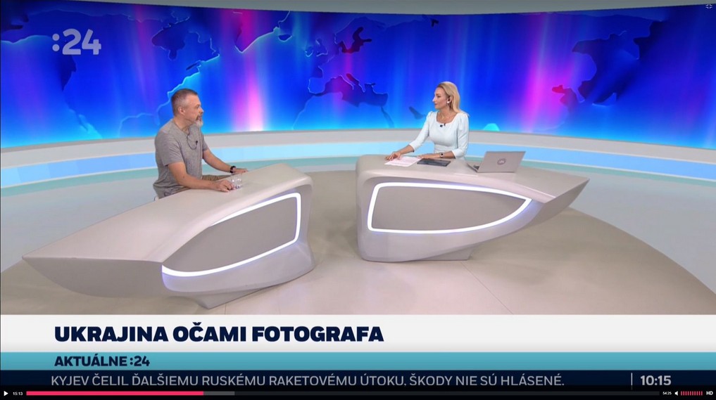 Ukrajina očami fotografa v RTVS:24