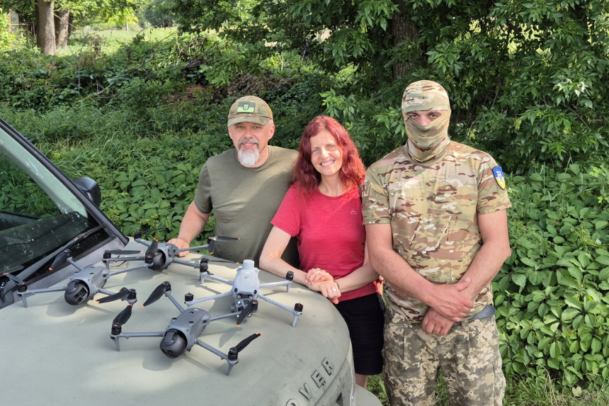 Drony pre Gruzínsku légiu: Erik mieni, Janka mení a Nezlomí vedia, že Ukrajinu v tom nenecháme