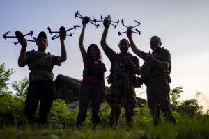 Slovenské drony chránia ukrajinské hranice