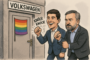 Dúhová facka pre červených: Ako si Smeráci vylámali zuby na Volkswagene