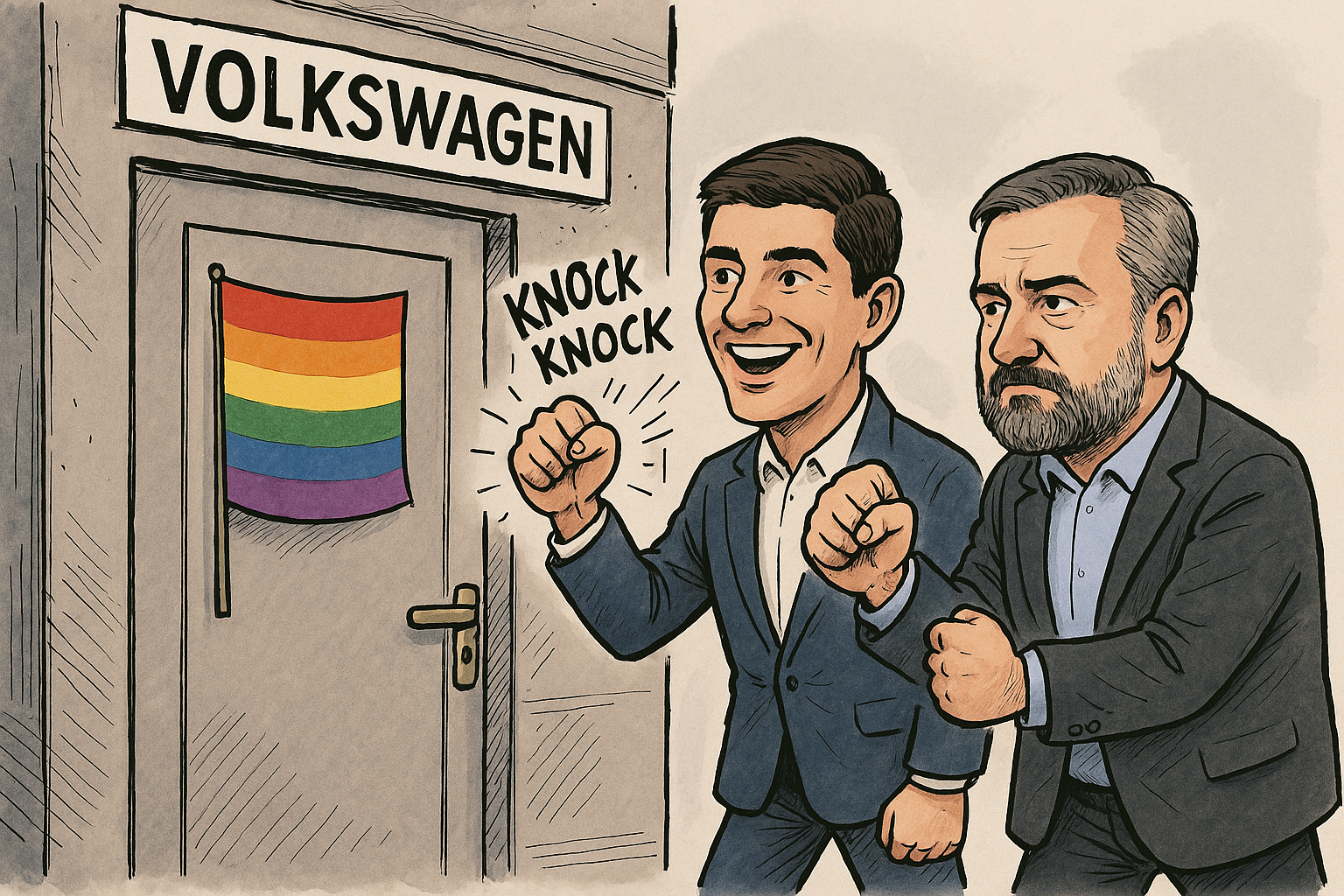 Dúhová facka pre červených: Ako si Smeráci vylámali zuby na Volkswagene