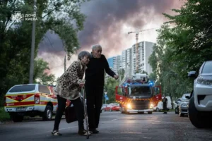 Nad Kyjivom znovu tma: keď rakety vyvracajú slovenské lži