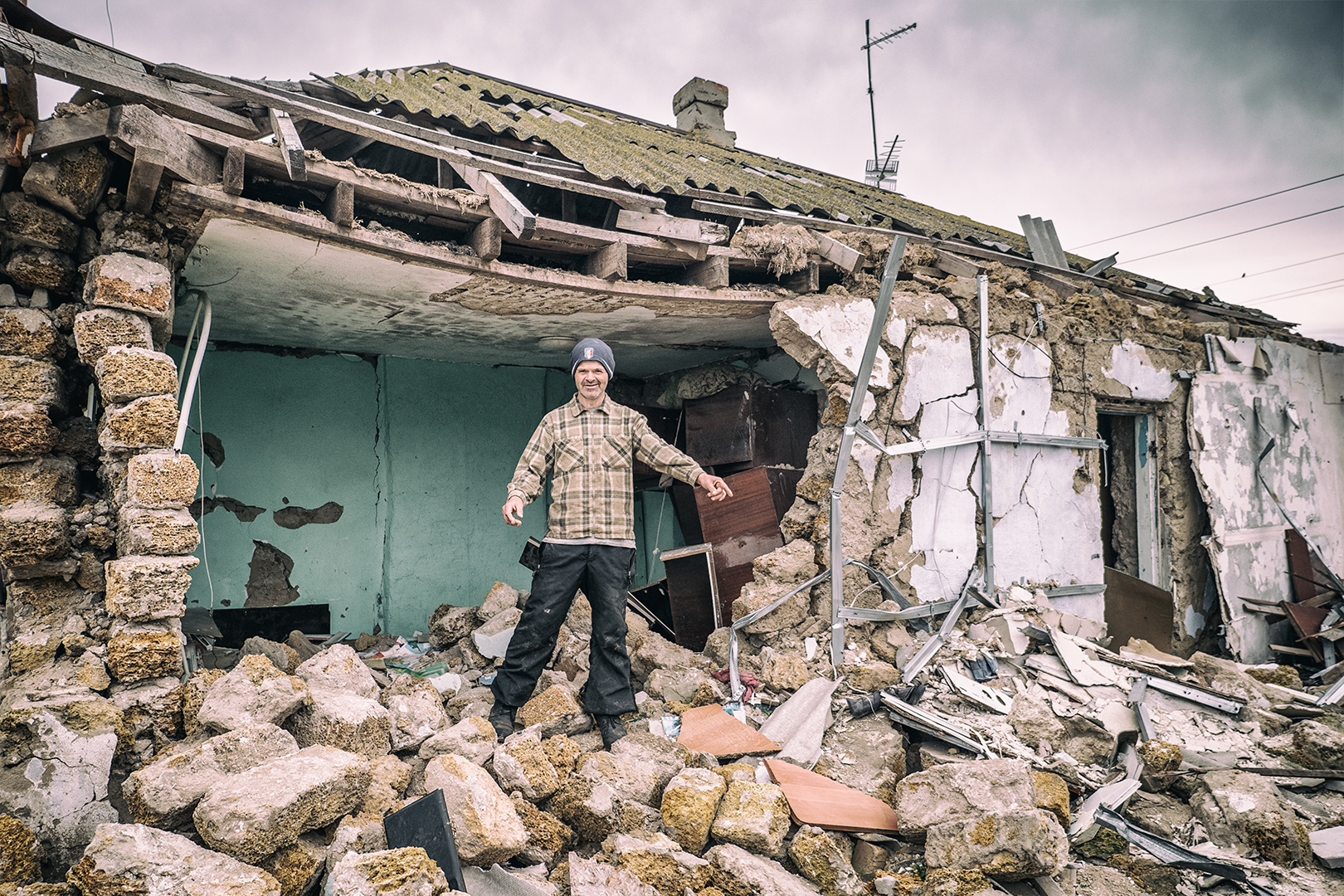 Obrancovia pri Mykolajive hrali s ruskou presilou hru na mačku a myš.
