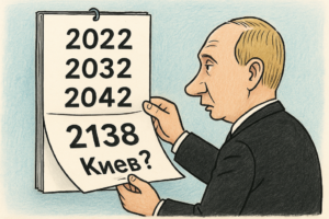 Už len 116 rokov do víťazstva: Putinova armáda sa plazí za svojim snom