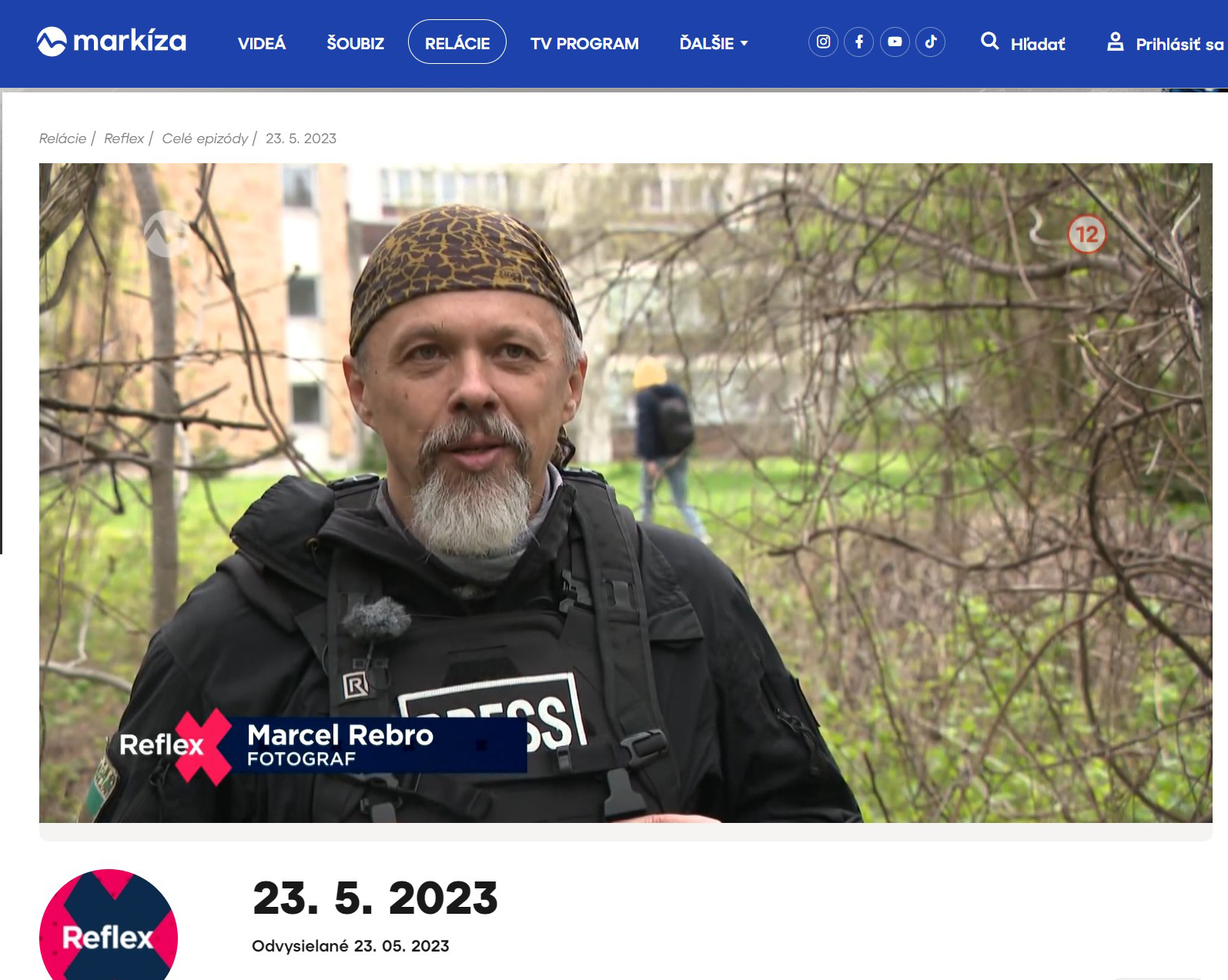 Rozprávanie o Ukrajine v Reflexe na Markíze