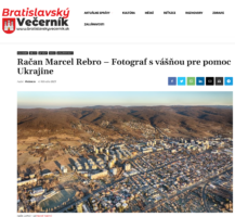 Račan Marcel Rebro – Fotograf s vášňou pre pomoc Ukrajine