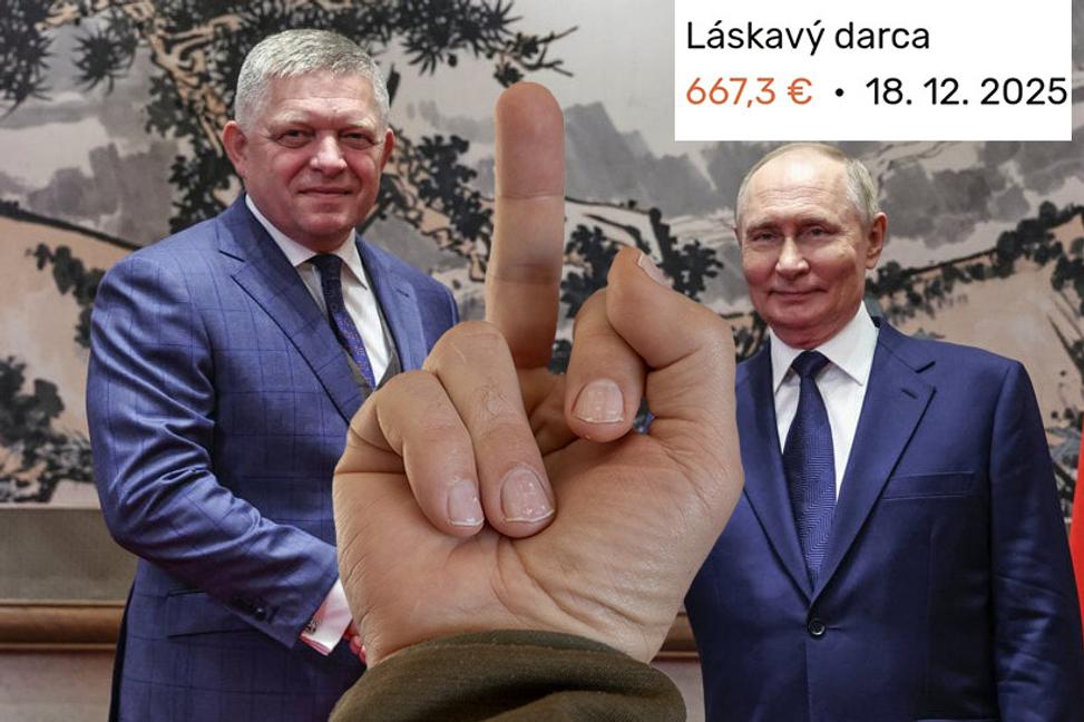 Dôchodcovia ukazujú Ficovi prostredník. Trináste dôchodky posielajú na drony