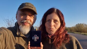 Dostali sme vyznamenanie za obranu Ukrajiny