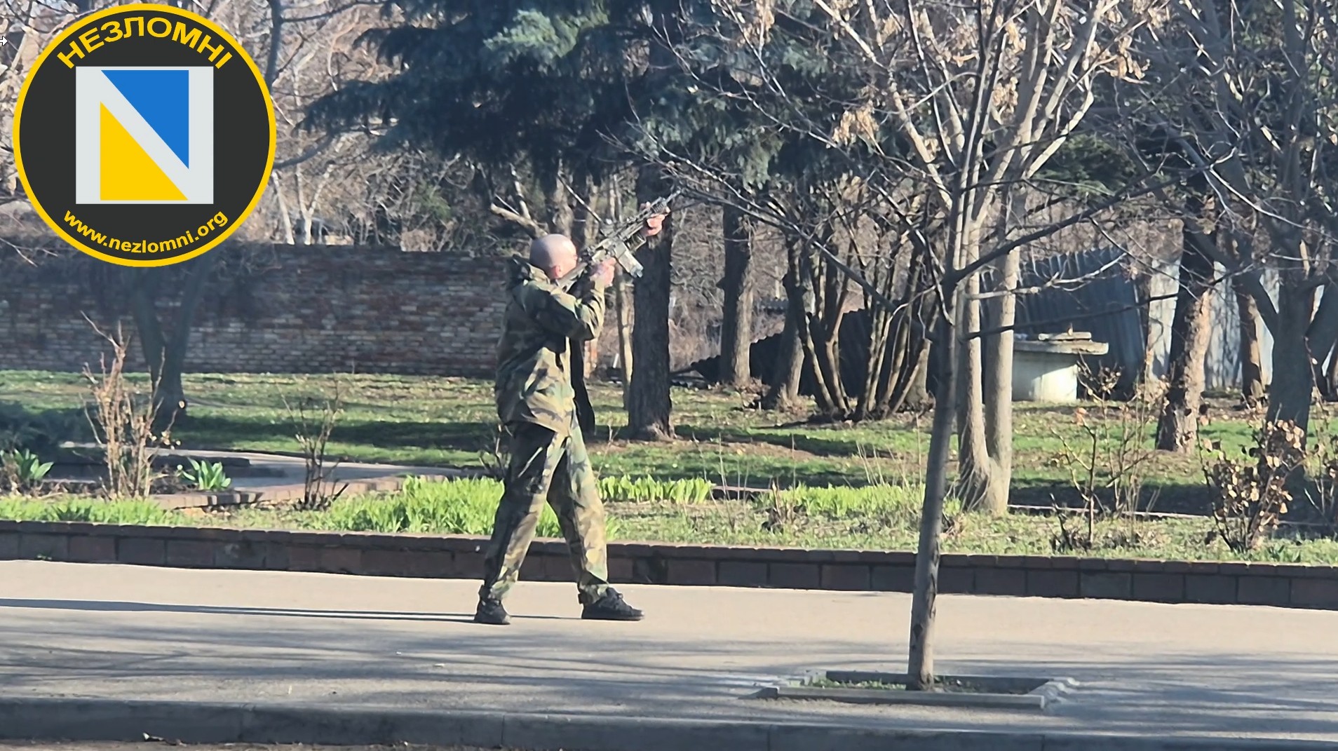 Russký teror v centre mesta