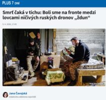 Smrť čaká v tichu – ako sa Ukrajinci v zóne smrti bránia aj s pomocou dronov zo Slovenska
